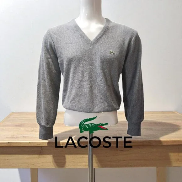 2/20$ 💜 Vintage Lacoste Long Sleeve Shirt - Picture 1 of 8